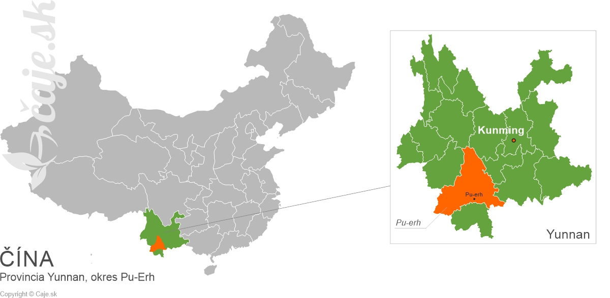 Čína, provincia Yunnan, okres Pu-Erh TEE.SK