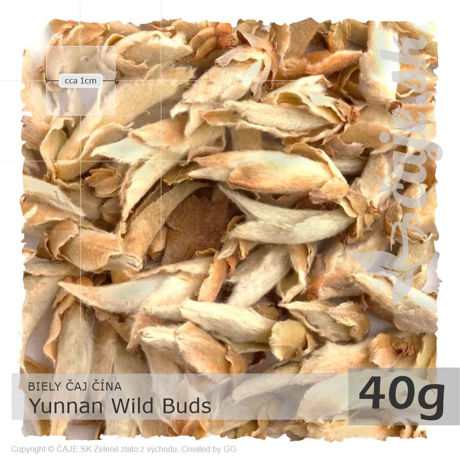BIELY ČAJ Yunnan Wild Buds (40g)