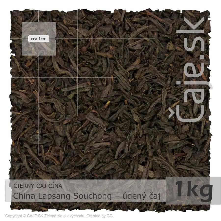 ČIERNY ČAJ ČÍNA – China Lapsang Souchong – údený čaj (1kg)