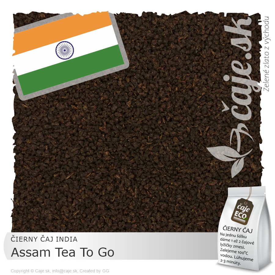 ČIERNY ČAJ INDIA – Assam Tea To Go (50g)