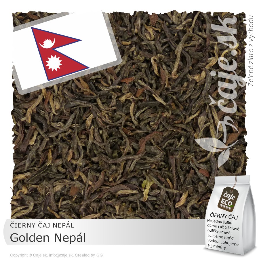 ČIERNY ČAJ NEPÁL – Golden Nepál (50g)