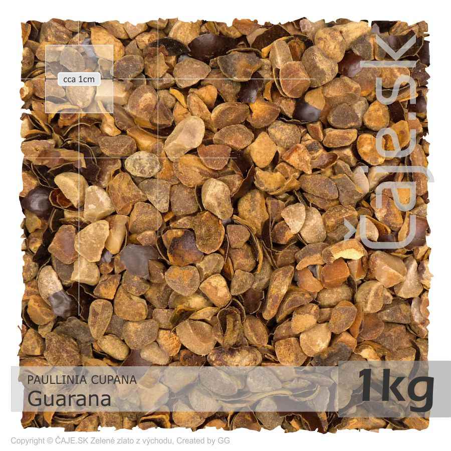 BYLINNÝ ČAJ Guarana semeno - sekané (1kg)