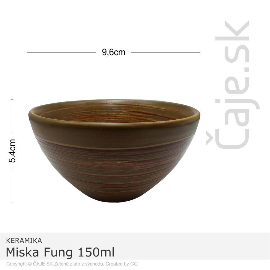 Fung miska 150ml – keramika
