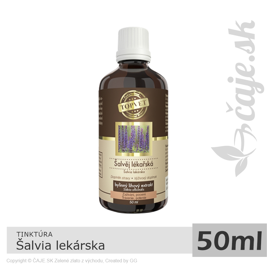 TINKTÚRA Šalvia lekárska (50ml)