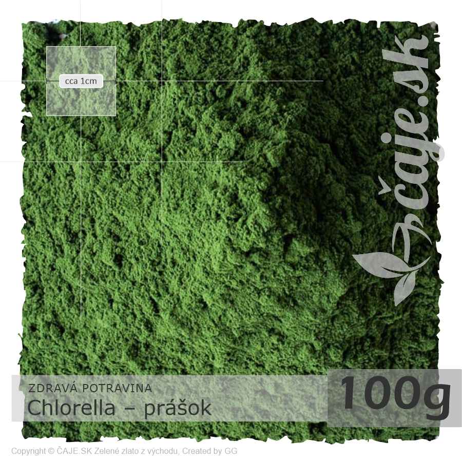 ZDRAVÉ POTRAVINY Chlorella – prášok (100g)