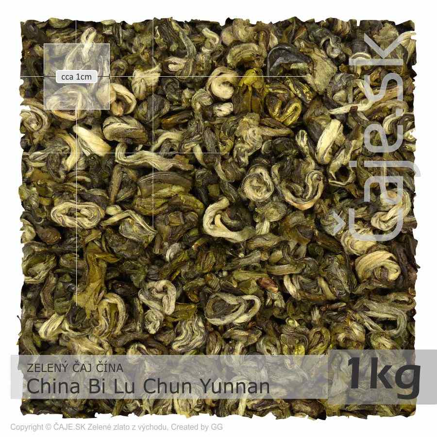 ZELENÝ ČAJ ČÍNA – China Bi Lu Chun Yunnan (1kg)