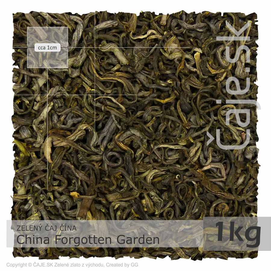 ZELENÝ ČAJ ČÍNA – China Forgotten Garden (1kg)