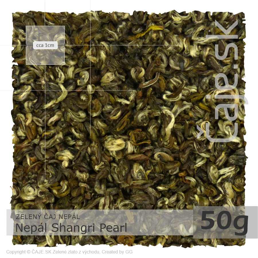 ZELENÝ ČAJ NEPÁL – Nepál Shangri Pearl (50g)