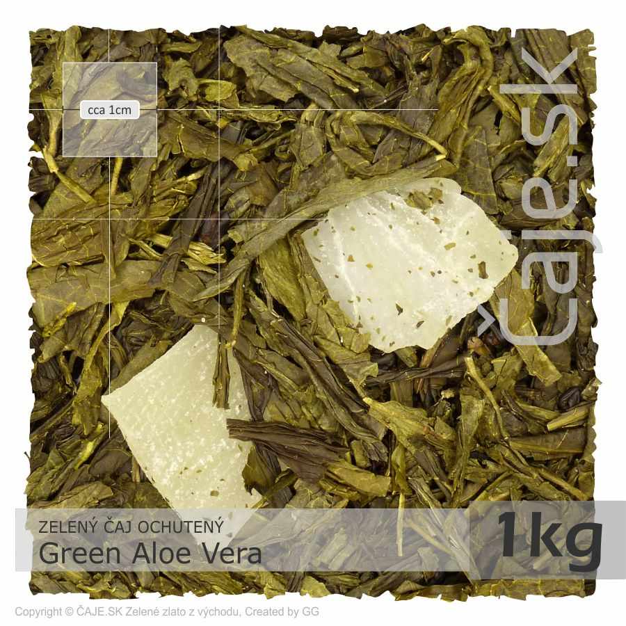 ZELENÝ ČAJ OCHUTENÝ Green Aloe Vera (1kg)