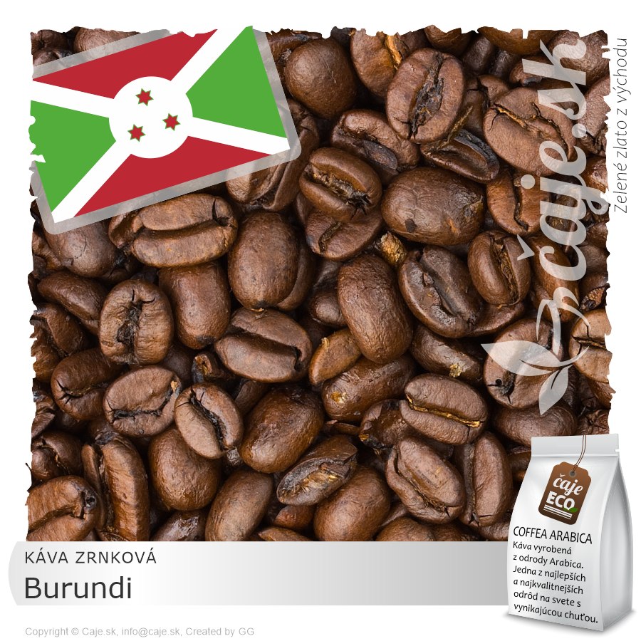 ZRNKOVÁ KÁVA ČISTÁ Burundi – (100g)