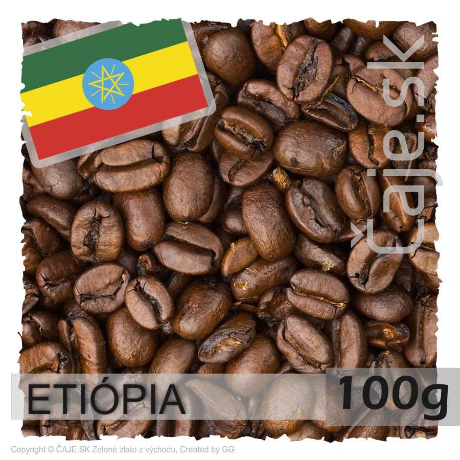 ZRNKOVÁ KÁVA ČISTÁ Etiópia (100g)