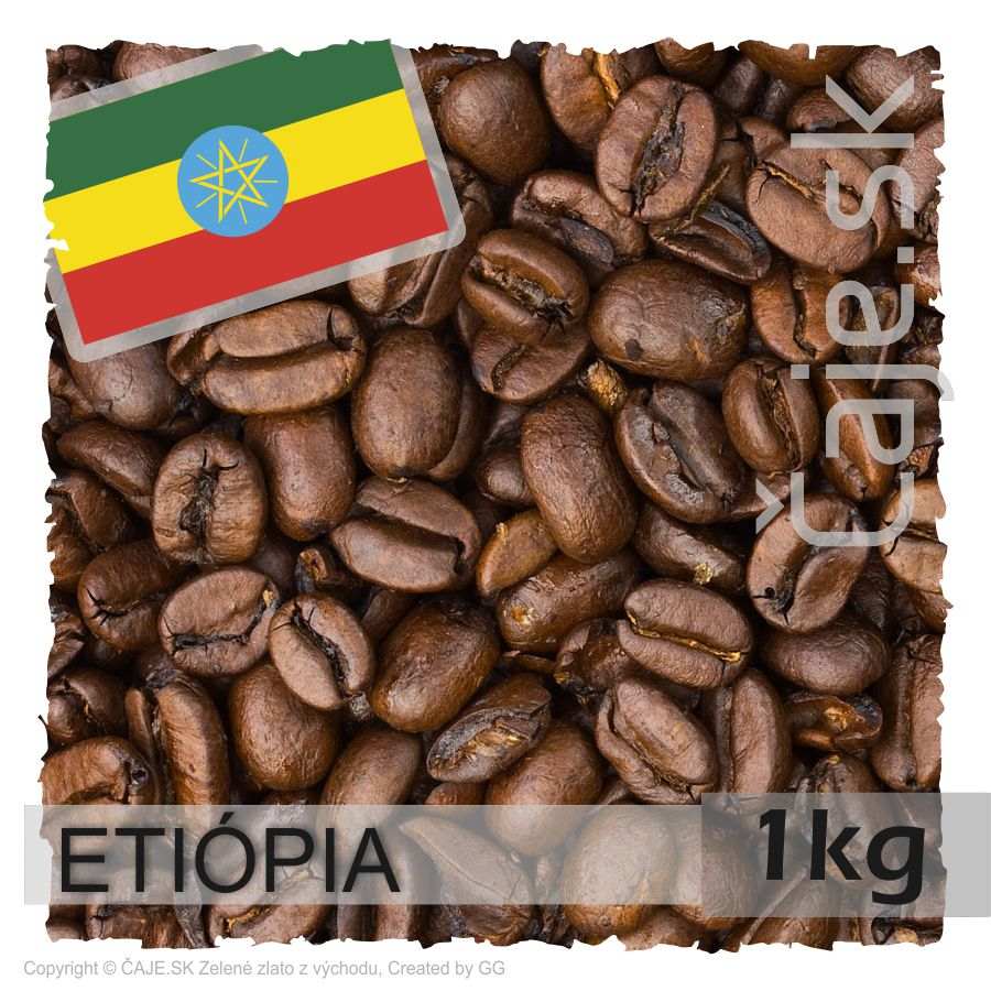 ZRNKOVÁ KÁVA ČISTÁ Etiópia (1kg)