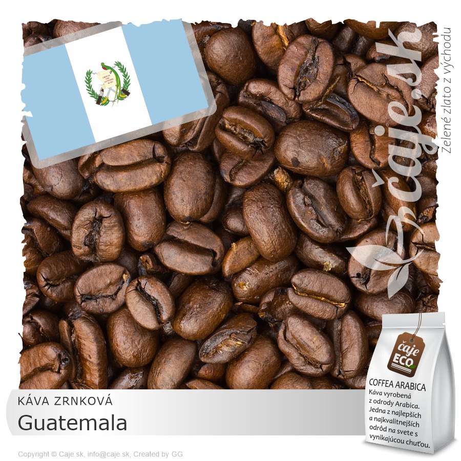 ZRNKOVÁ KÁVA ČISTÁ Guatemala – (100g)