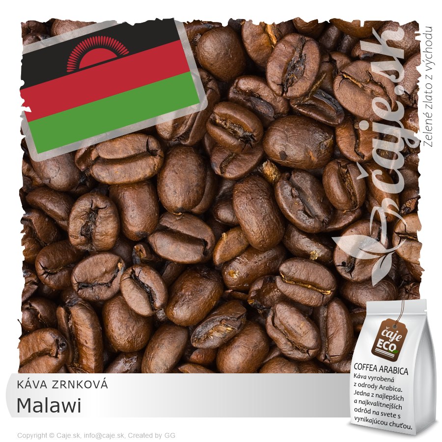 ZRNKOVÁ KÁVA ČISTÁ Malawi – (100g)