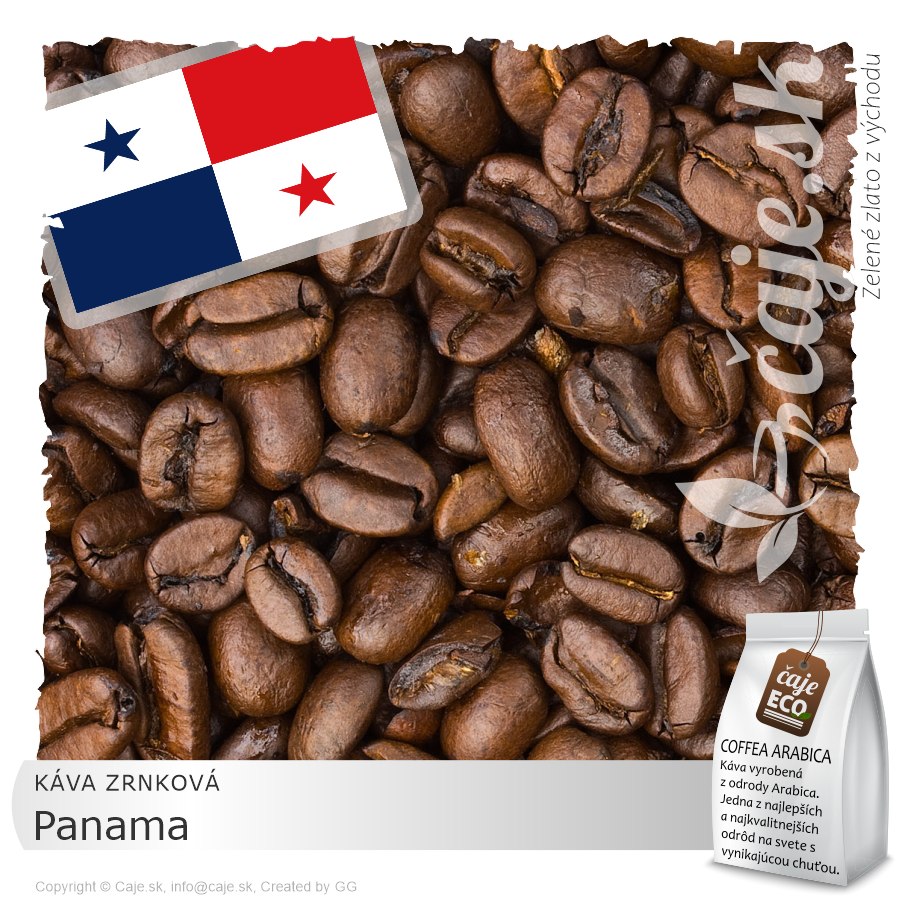 ZRNKOVÁ KÁVA ČISTÁ Panama – (100g)