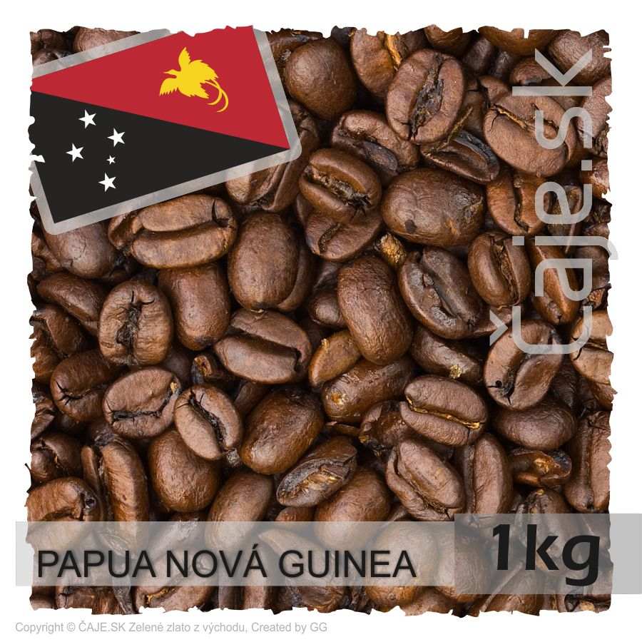 ZRNKOVÁ KÁVA ČISTÁ Papua Nová Guinea (1kg)