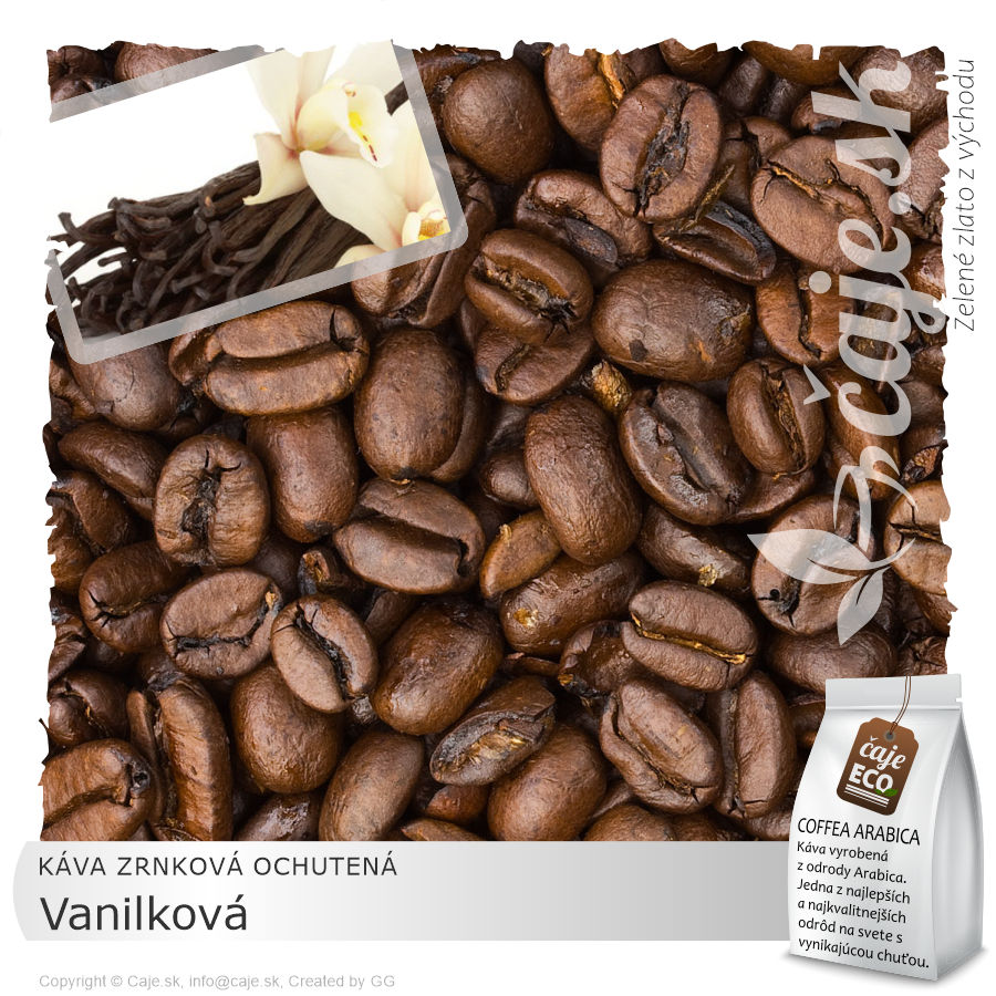 ZRNKOVÁ KÁVA OCHUTENÁ Vanilková – (70g)
