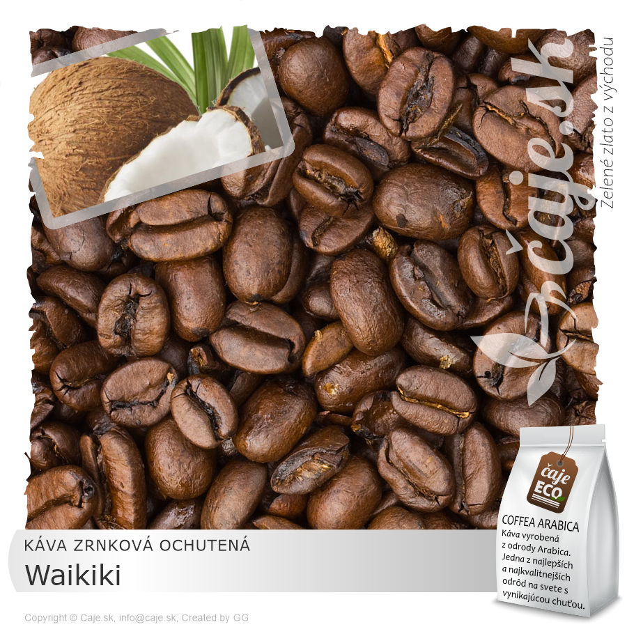 ZRNKOVÁ KÁVA OCHUTENÁ Waikiki – (70g)