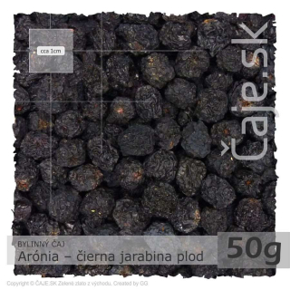 BYLINNÝ ČAJ Čierna jarabina (Arónia) - plod (50g)