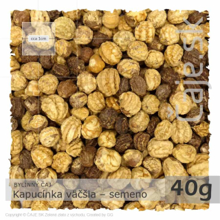 BYLINNÝ ČAJ Kapucínka väčšia – semeno (40g)