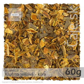 BYLINNÝ ČAJ Krušina jelšová - kôra (60g)