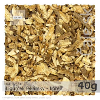 BYLINNÝ ČAJ Ligurček lekársky – koreň (40g)