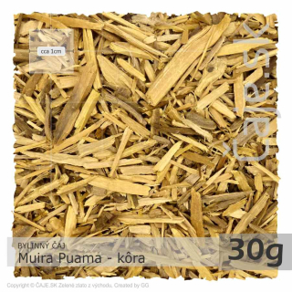 BYLINNÝ ČAJ Muira Puama – kôra (30g)