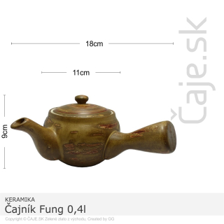 Fung čajník 0,4l – keramika