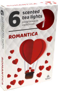 ČAJOVÉ SVIEČKY Romantika (Romantica) – 6ks