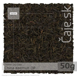 ČIERNY ČAJ ČÍNA – China Keemun OP (50g)