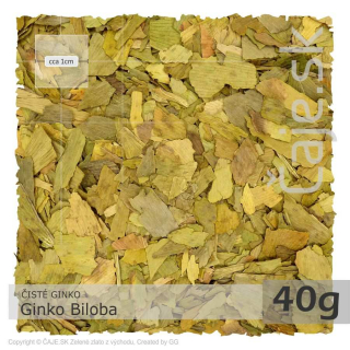 ČISTÉ GINKO (Ginkgo) Biloba (40g)