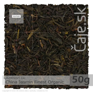 JAZMÍNOVÝ ČAJ China Jasmin Finest Black Organic (50g)