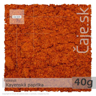 KORENIE Kayenská paprika (40g)