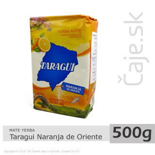 MATE YERBA Taragui Naranja de Oriente – pomaranč (500g)