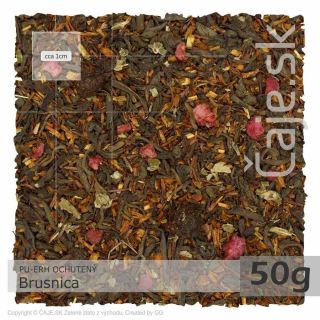 PU ERH OCHUTENÝ Brusnica (50g)