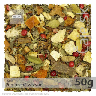 TULSI Pomaranč Zázvor (50g)