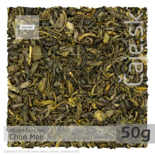 ZELENÝ ČAJ ČÍNA – Chun Mee (50g)