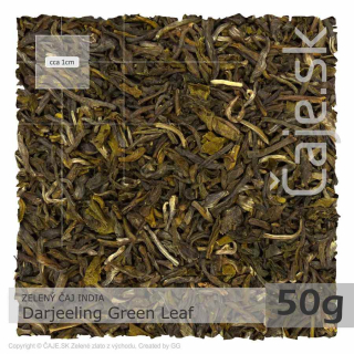 ZELENÝ ČAJ INDIA – Darjeeling Green Leaf (50g)