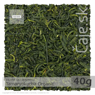 ZELENÝ ČAJ JAPONSKO – Tamaryokucha Organic (40g)