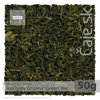 ZELENÝ ČAJ KÓREA – Joongjak Organic Green Tea (50g)