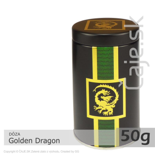 DÓZA Golden Dragon okrúhla 50g