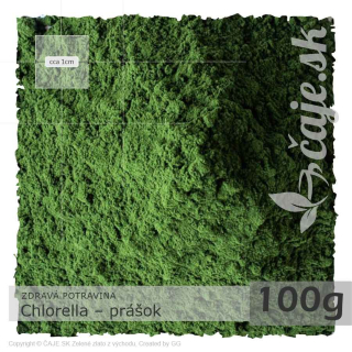 ZDRAVÉ POTRAVINY Chlorella – prášok (100g)